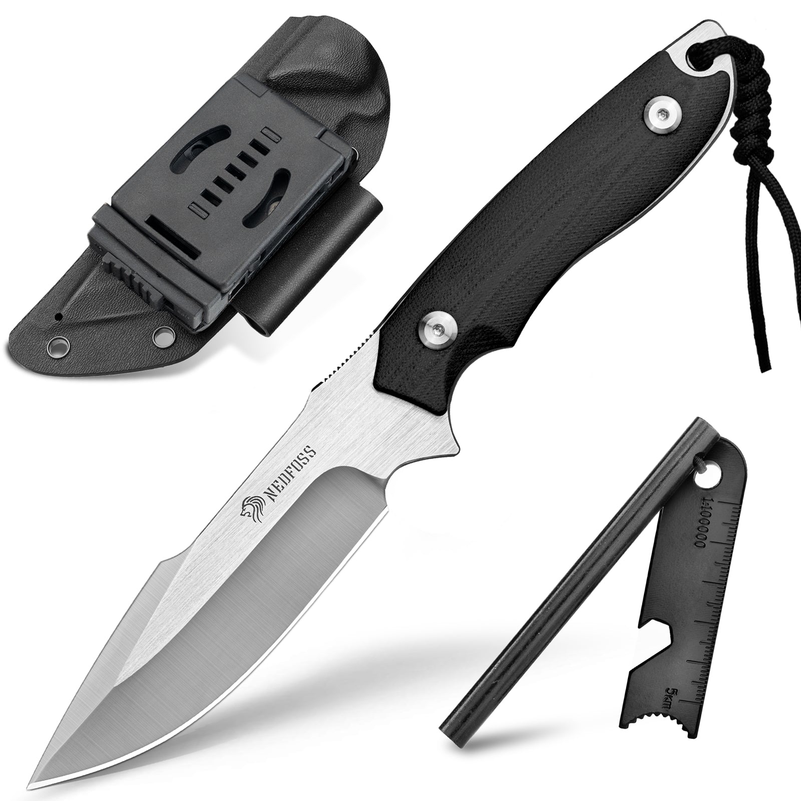Top Quality New Small Fixed Blade Hunting Knife D2 Stone Wash Blade Full  Tang G10 Handle Outdoor Fishing Survival Straight Knives From Allvin,  $26.09