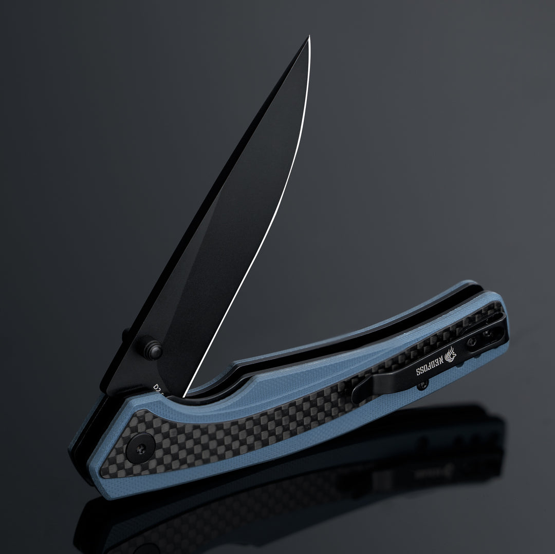 Folding Pocket Knife, Folding Knife 3.4 Carbon Steel